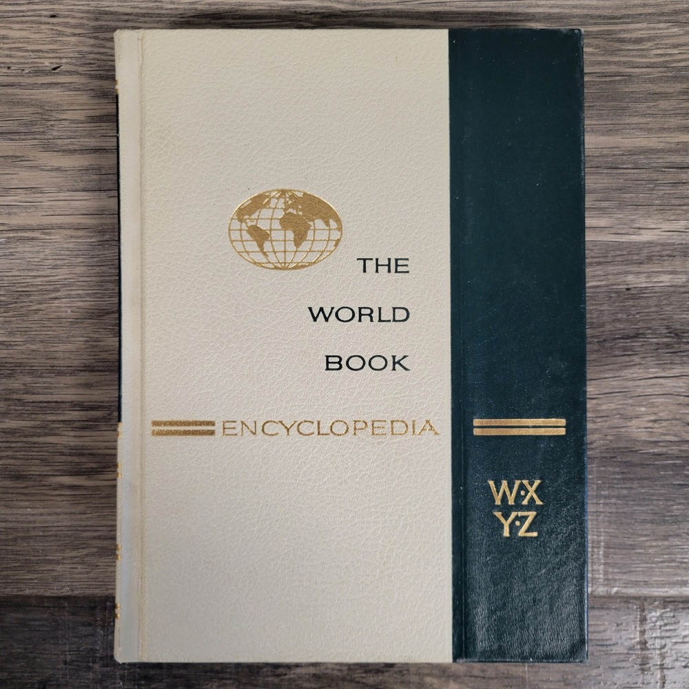 Vintage World Book Encyclopedia 1960 Volume 19 WXYZ Vintage‎ History Hardcover
